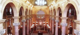 Interior of Eliahu Hanavi Synagogue
