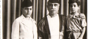Daniel Khazzoom with Father and Brother